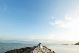 倉敷アモル by STUDIO View 美観地区店_洋装ロケーション〈海・オリーブ園・王子が岳〉