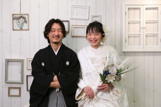 お2人の楽しそうな表情を見逃しません！