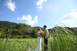 お2人の柔らかい表情が素敵です