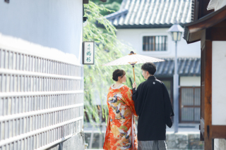 【秋ロケ早得プラン】和装1点 美観地区ロケーション〈9/1～10/31撮影〉