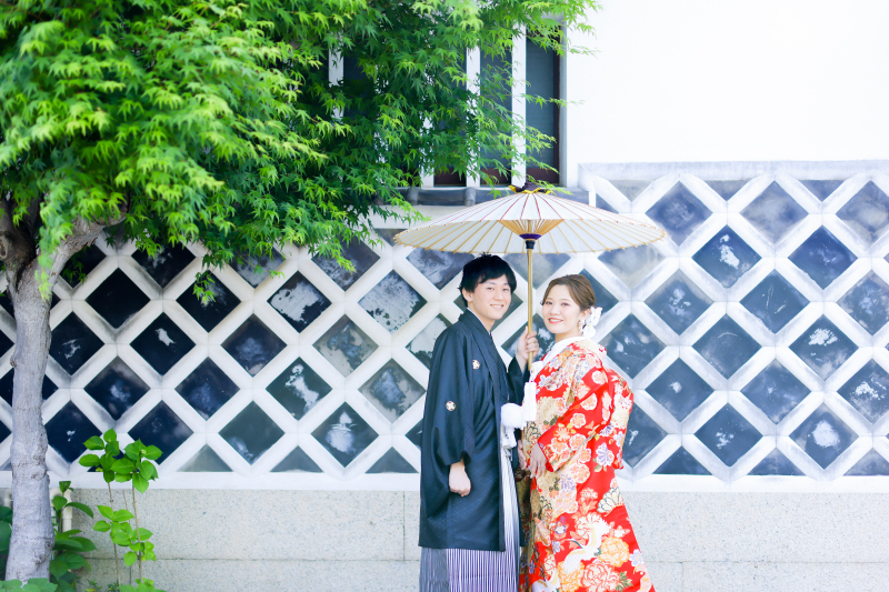 【12月 相談限定価格】和装1点+洋装1点 美観地区 ロケ×チャペル or スタジオ撮影