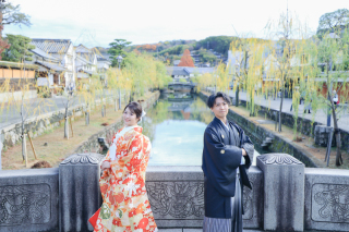 【年内撮影も間に合う◎】和装1点+洋装1点　美観地区 ロケ×チャペル or スタジオ撮影〈12/1～1/31撮影〉