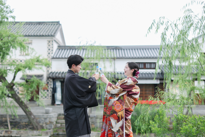 【夏限定】倉敷美観地区 食べ歩きフォトプラン★観光気分を楽しむ和装ロケーション撮影〈~8月31日までの撮影限定〉