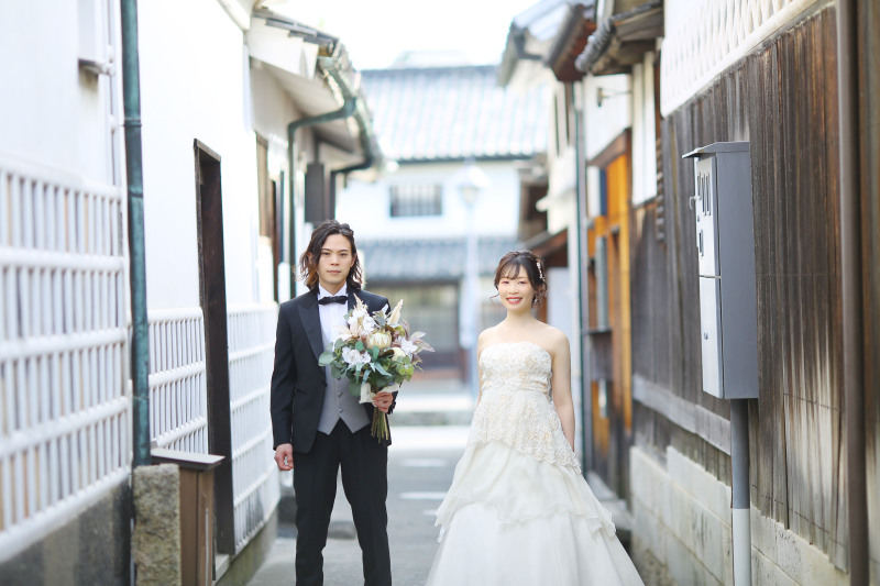 和装1点+洋装1点 美観地区ロケーション|美観地区を満喫できる撮影プラン