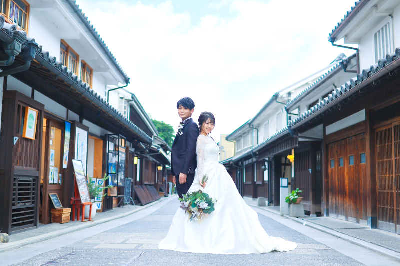 和装1点+洋装1点 美観地区ロケーション|美観地区を満喫できる撮影プラン