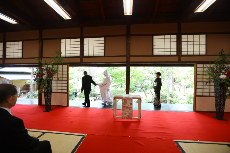 <新渓園挙式>和装人前式プラン|挙式おっかけ写真&美観地区ロケ撮影つき