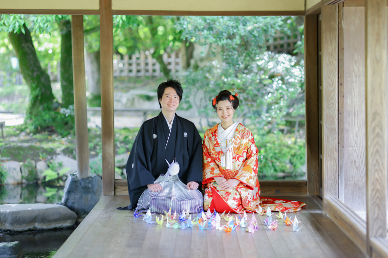 【後楽園+美観地区】和装2点ロケーション