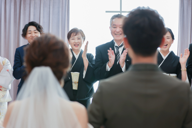 【親御様のお衣裳付き】洋装1点チャペル+和装1点ロケ