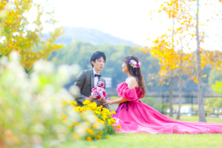 【2025紅葉撮影】和装1点+洋装1点 美観地区ロケ×好きなロケ地〈海・公園から選べる♩〉