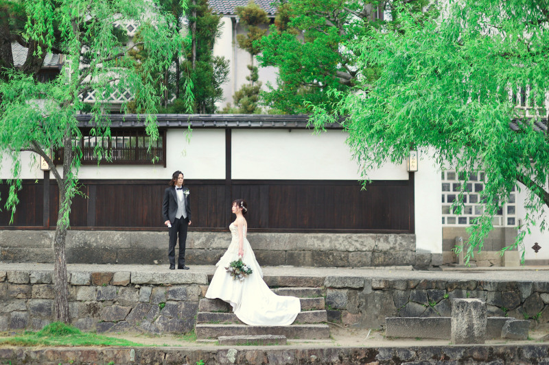 和装1点+洋装1点 美観地区ロケーション|美観地区を満喫できる撮影プラン
