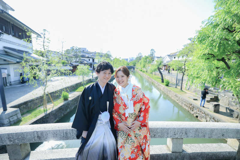 【12月 相談限定価格】和装1点+洋装1点 美観地区ロケ×好きなロケ地〈海・公園から選べる♩〉