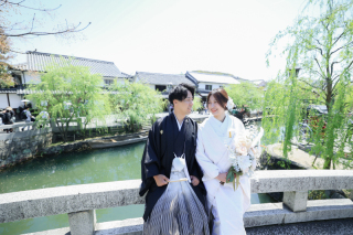 【15組様限定】和装1点+洋装1点　美観地区 ロケ×チャペル or スタジオ撮影〈～4月末までの撮影限定☆〉