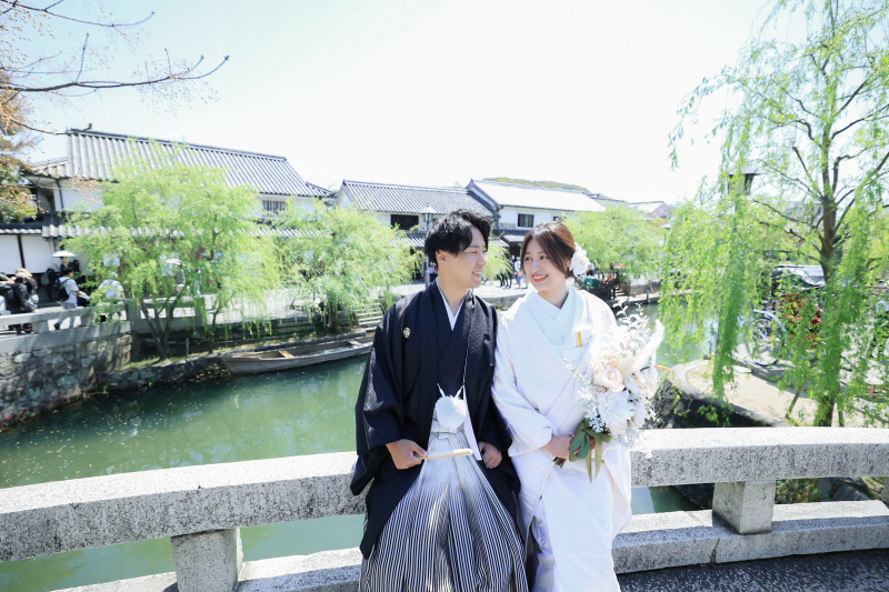 【12月 相談限定価格】和装1点+洋装1点 美観地区 ロケ×チャペル or スタジオ撮影