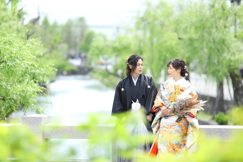 和装1点+洋装1点 美観地区ロケーション|美観地区を満喫できる撮影プラン
