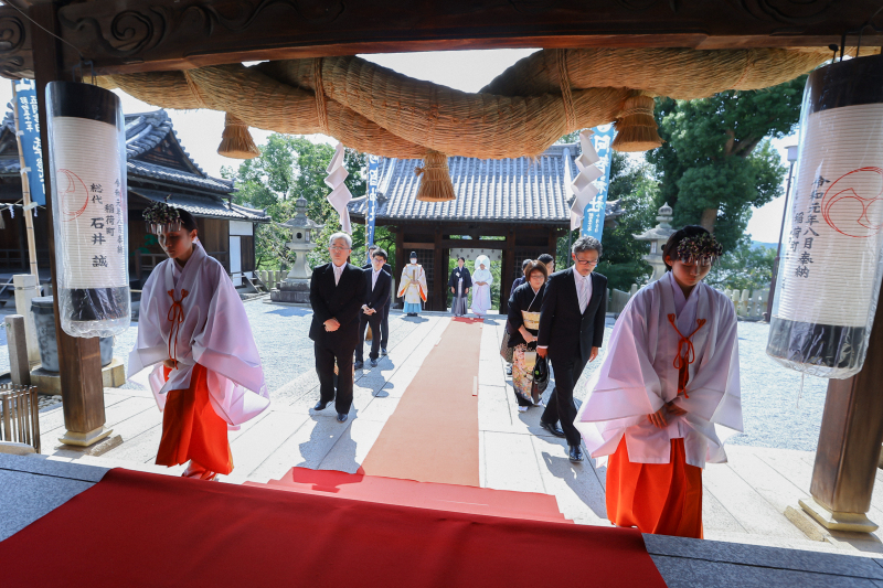 阿智神社挙式プラン〈その他お寺や神社での出張挙式も◎〉
