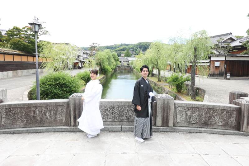 <新渓園挙式>和装人前式プラン|挙式おっかけ写真&美観地区ロケ撮影つき