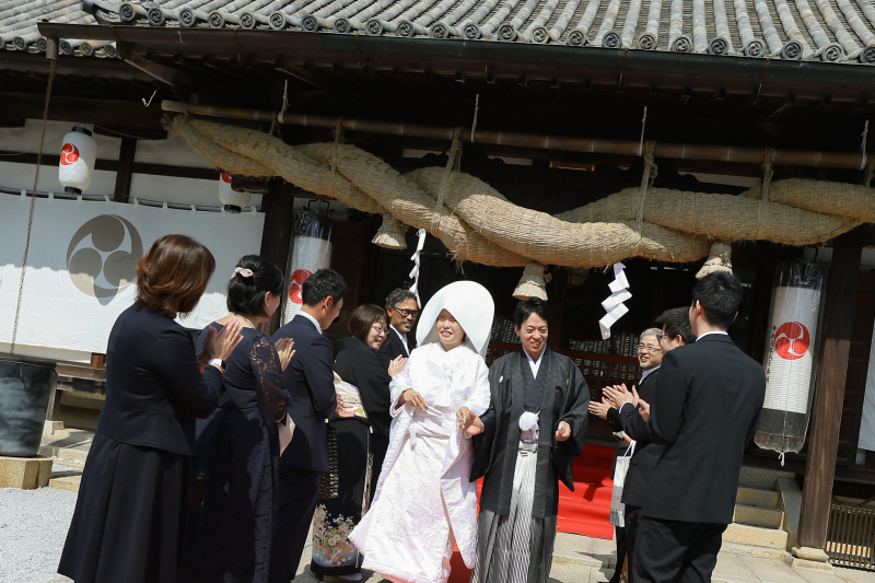阿智神社挙式プラン〈その他お寺や神社での出張挙式も◎〉