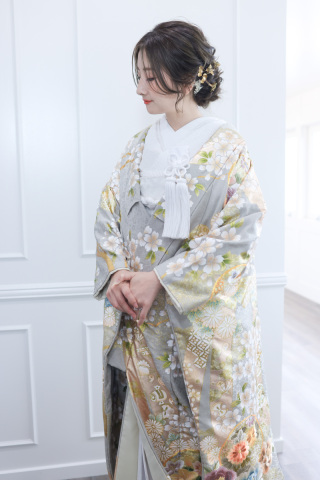 【和装&洋装を両方撮影の方】打掛もう1着プレゼント♡白無垢も色打掛も両方楽しめます!