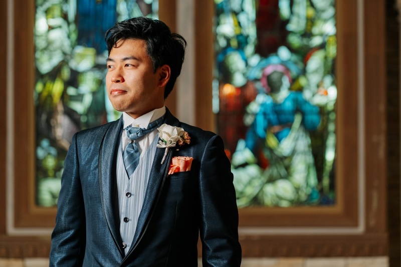 ご新郎様ソロショットも☆彡