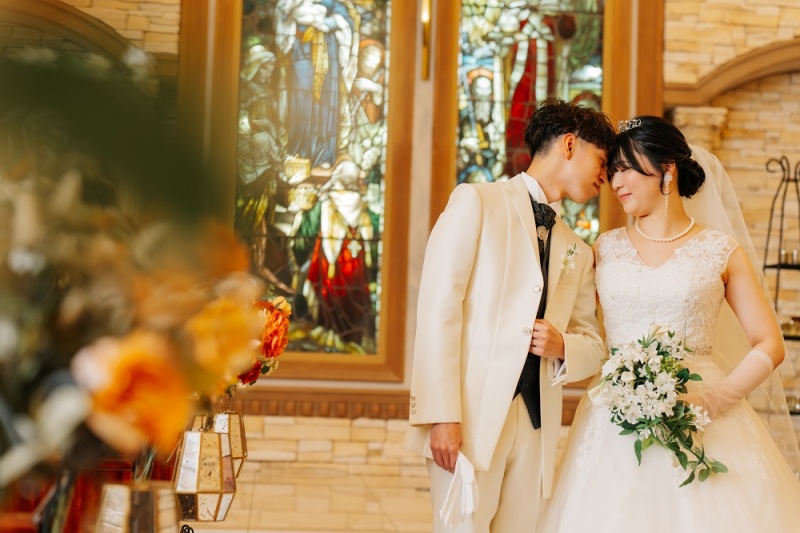 おでこコツン♡