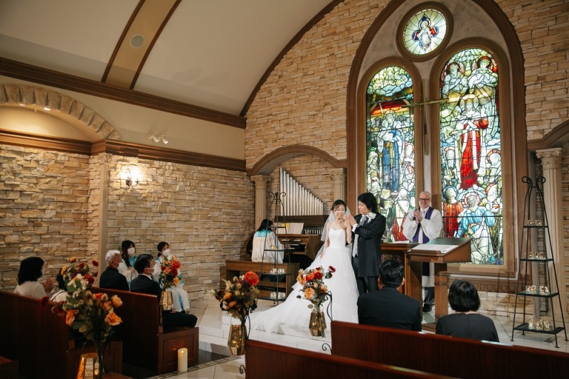 指輪のお披露目！