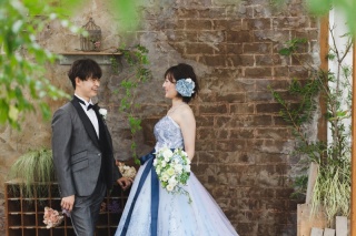 カラードレス×ウェディングドレス◇スタジオ撮影