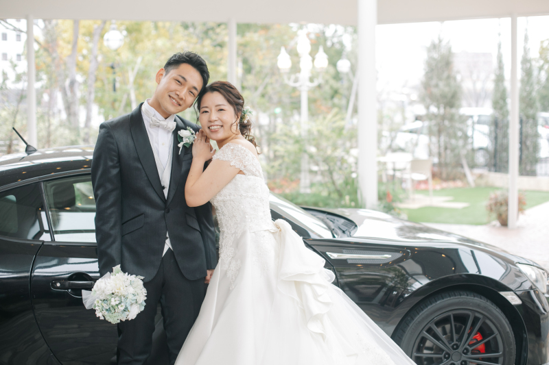 かっこよく✷愛車と3ショット