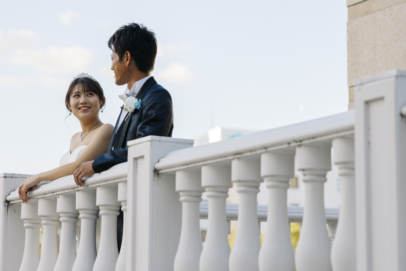 ふたりの笑顔がいっそう輝く