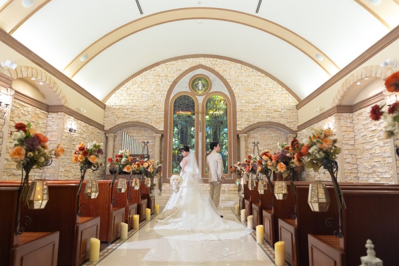 チャペルに移動!