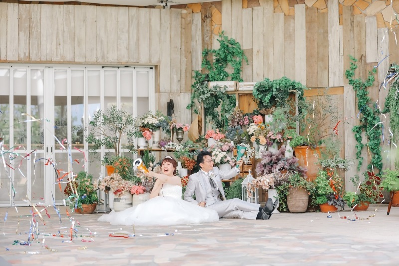 クラッカーでお祝い!