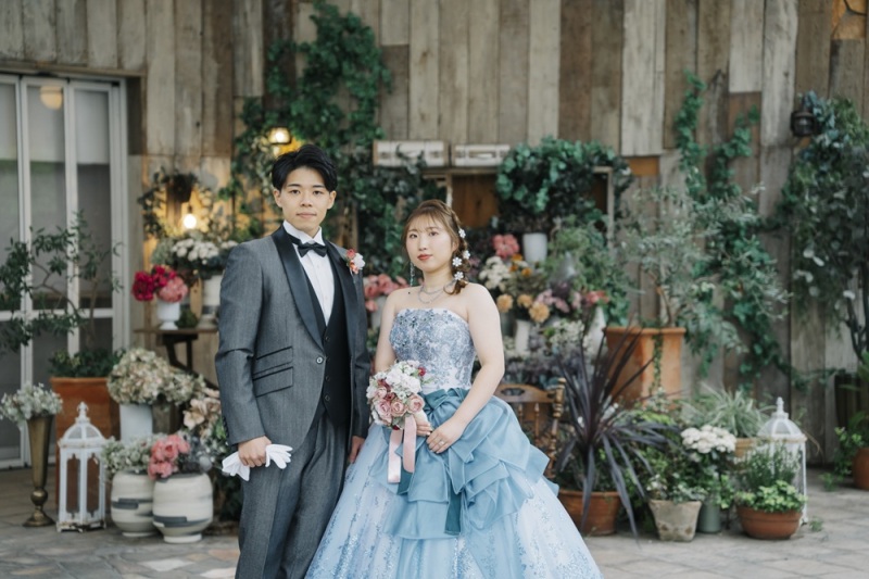 カラードレスへお色直し☀