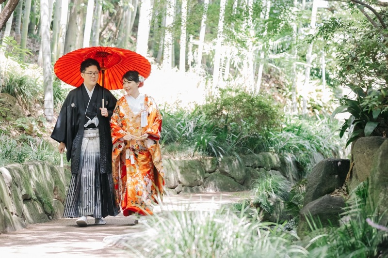 丈山苑でのロケーション撮影