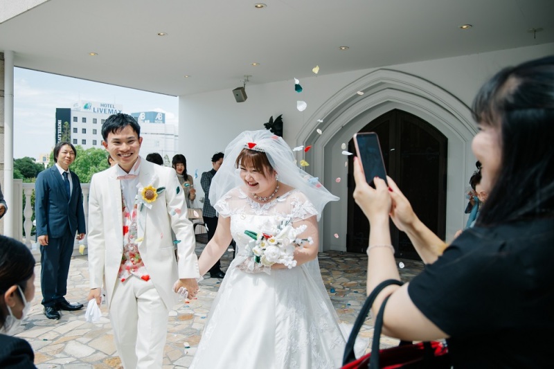 フラワーシャワー☀