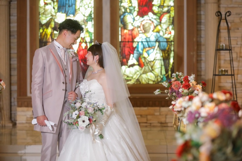 チャペルに移動!