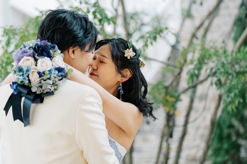 カラードレス撮影スタート!