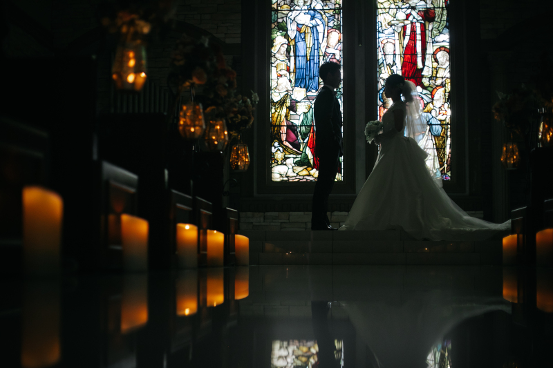 幻想的なナイト風チャペル