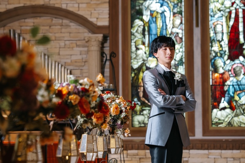 ご新郎様ソロカット