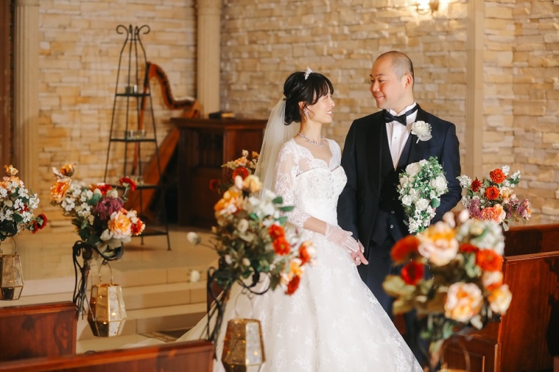 洋装にお色直し...!