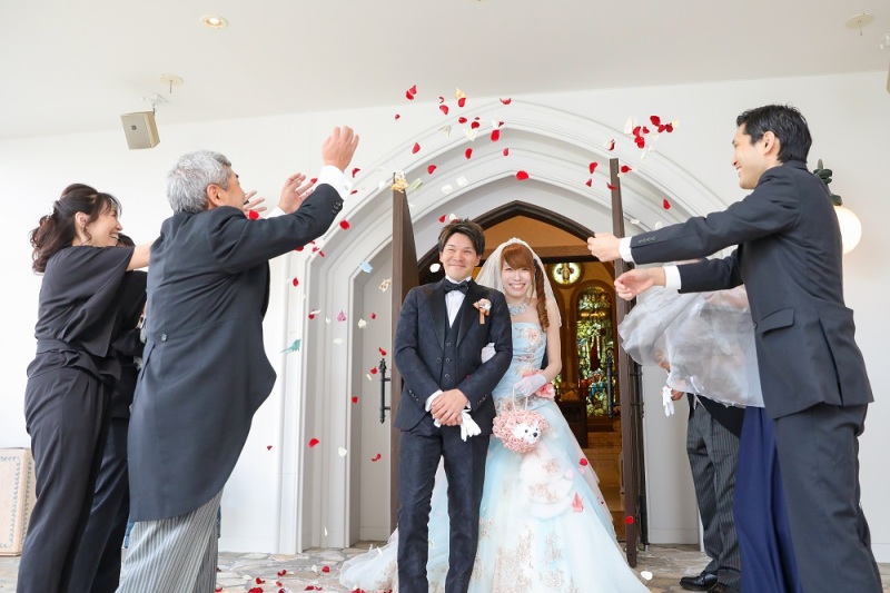 フラワーシャワー