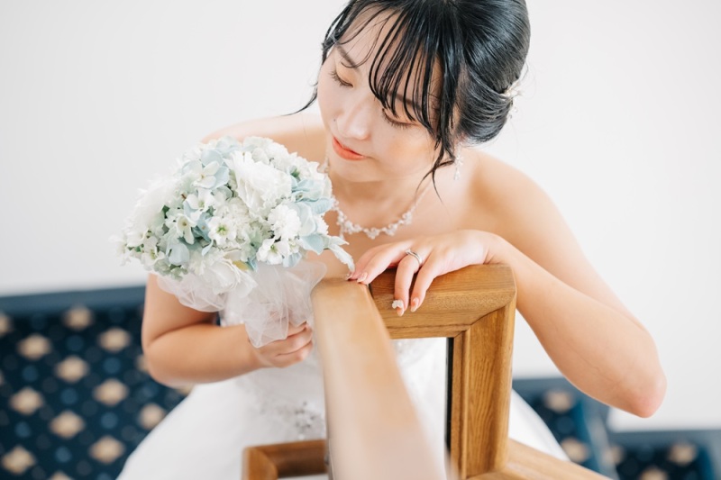 ご新婦様ソロカット!