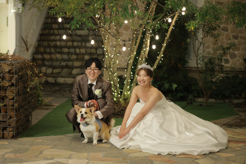 ロマンティックキュートな世界観✷|ウェディングドレス×カラードレス×和装◇ペット