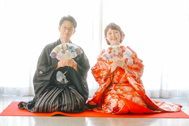 正座でのショット