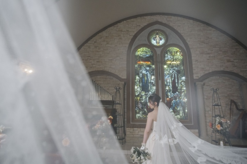 トレーンを活かし、幻想的に...