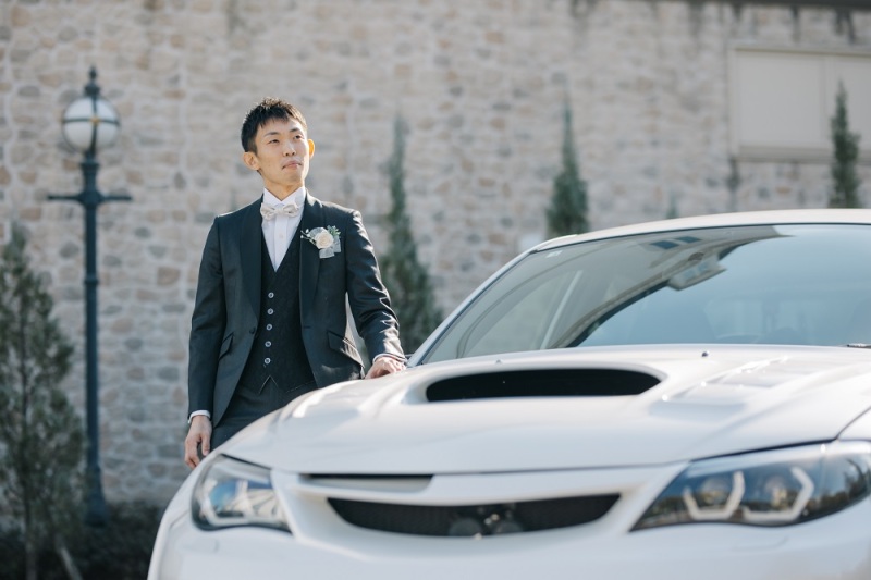 ご新郎様×愛車