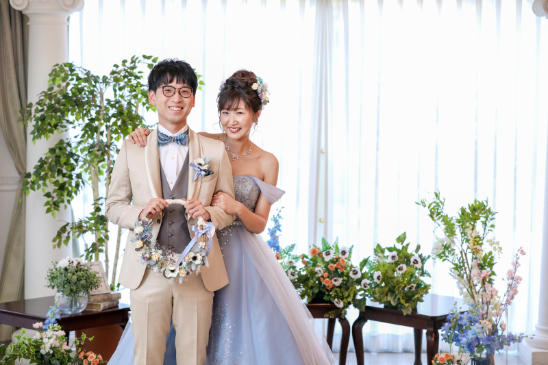 フルールのオリジナル装花と一緒に