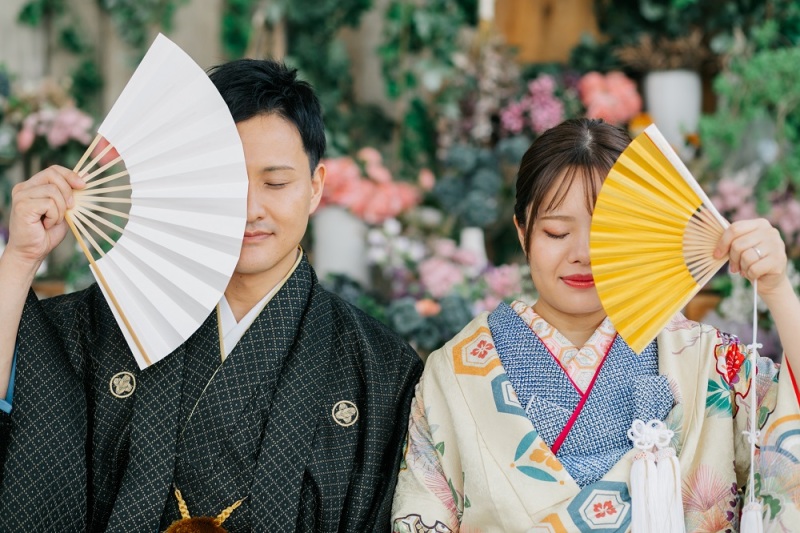 和装撮影スタート