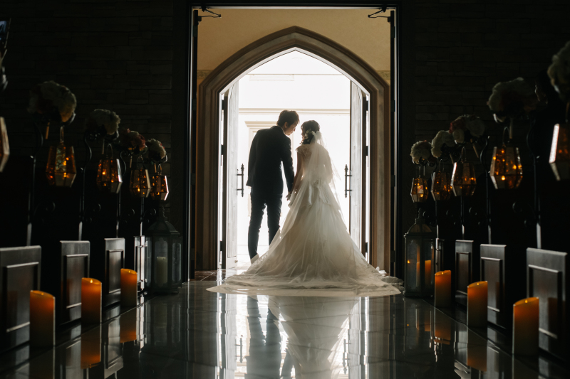 シルエットにキュン♡扉フォト