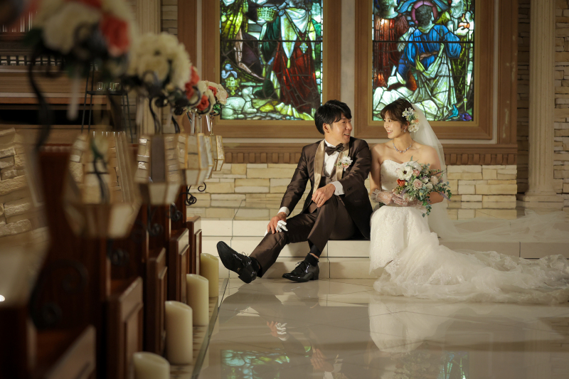 お二人だけの空間で・・・