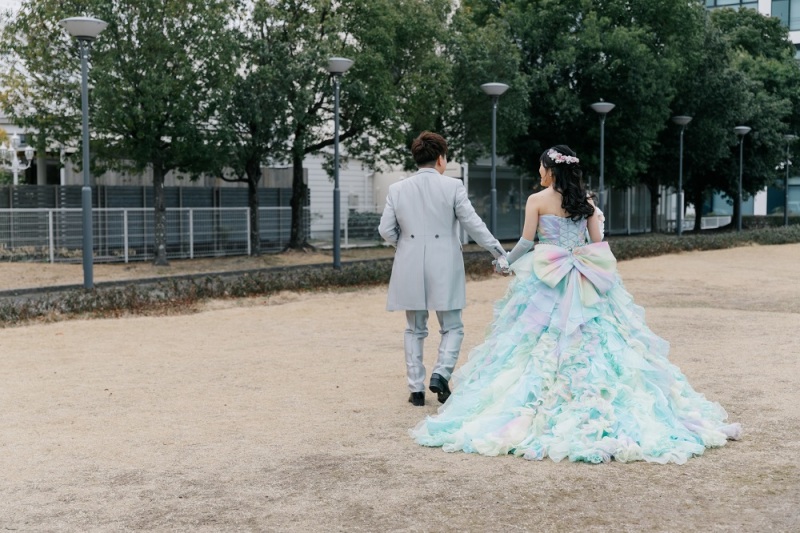 カラードレスへお色直し☆