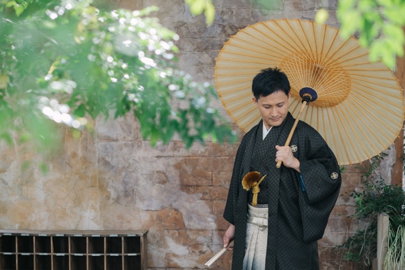 ご新郎様ソロショット